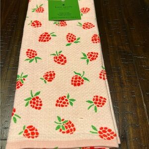 Kate Spade New York Pink Berries Kitchen Towels Set of 2